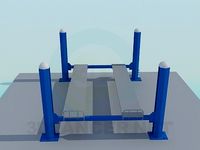 3D Model Car stand