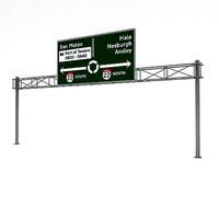 3D Traffic Sign Model 05
