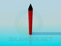 3D Model Pencil