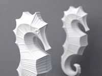 JONATHAN ADLER Ceramic Seahorse