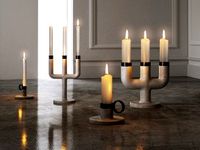 MENU Weight Here Candle Holders