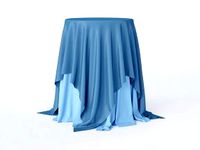 Sky-blue Cocktail Table
