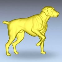 3D STL base-relief sculpture model for CNC  A030