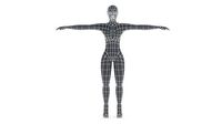 Low Poly Base Mesh Female
