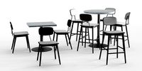 ISA International Scholar Barstool and Chair