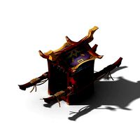 Lin an City components - sedan chair 01