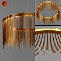 Chain String Ring Pendant