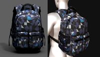 Backpack Camping scifi military futuristic baggage bag