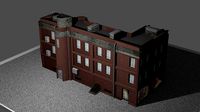 three-story brick mini-hotel