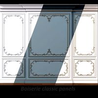 Wall molding 6  Boiserie classic panels
