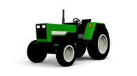Cartoon Farm Tractor 1