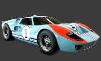 Ford GT40 Shelby MK2 1966 Rigged