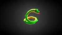 Lowpoly Snake