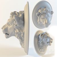 Lion sculpture