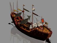Wooden Ship-Battle Ship 01