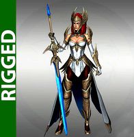 Arbiter Rigged 3d Model