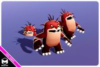 Mole Rat King Cute Series