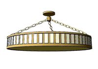 CHP Semi-Flush Mount Chandelier by Urban Electric