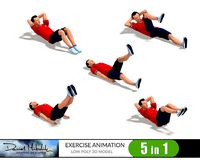 5 Exercise Animations Small Pack