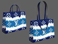 Louis Vuitton Bag Onthego Giant Monogram Blue Bleu