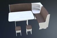 Dining Area corner Sofa03