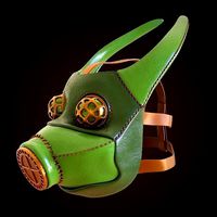 Printable Beetle Doctor Plague Mask