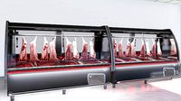Expositor de carne para acougue