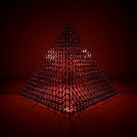 Abstract Geometric Pyramid
