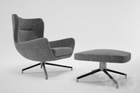 minotti jensen armchair