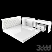 MILAN кровать, тумба, комод,туалетный столик