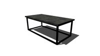 HCD – 24x48 Box Coffee Table w/1x1 Tube Steel
