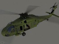 Black Hawk UH-60A3d model