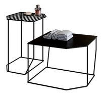 Inbani Forma Metal Bathroom Stools Decor Set