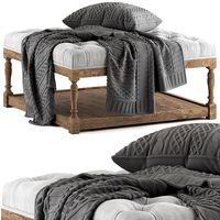 Provincial Home Living Chesterfield Coffee Table