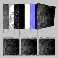 24 Decorative Stone Tiles