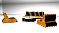 Innovative Wooden Sofa