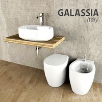 Galassia Italy XES bidet and wc