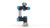Photorealistic Universal Robots collaborative UR3E