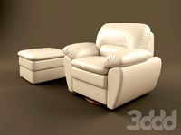 Кресло и пуф Mobel &amp; Zeit
