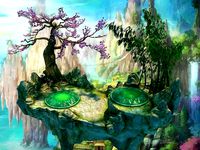 Game model - field - Alpine sightseeing platform