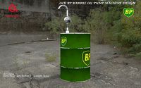 OLD BP BARREL OIL PUMP DESIGN