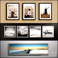 Картина в раме: 22 шт (сборник 28) Фоторамка