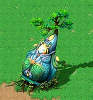 Cartoon sky city - Nu Wa Xuanqing stone