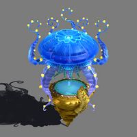 Seabed animal - big jellyfish