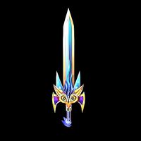 Game characters weapons-60 shadowless fly sword