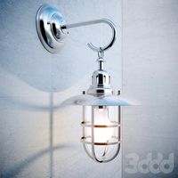 Pottery Barn Kids Nickel Fisherman Sconce