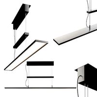 Santa Cole Blanco White Golden Gate Lamp