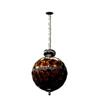 Maitland-Smith Sphere Shaped Tiger Penshell Chandelier