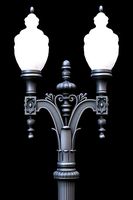 Historic Oakland Iron Street Light