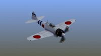 A6M Zero WWII Japanese Fighter